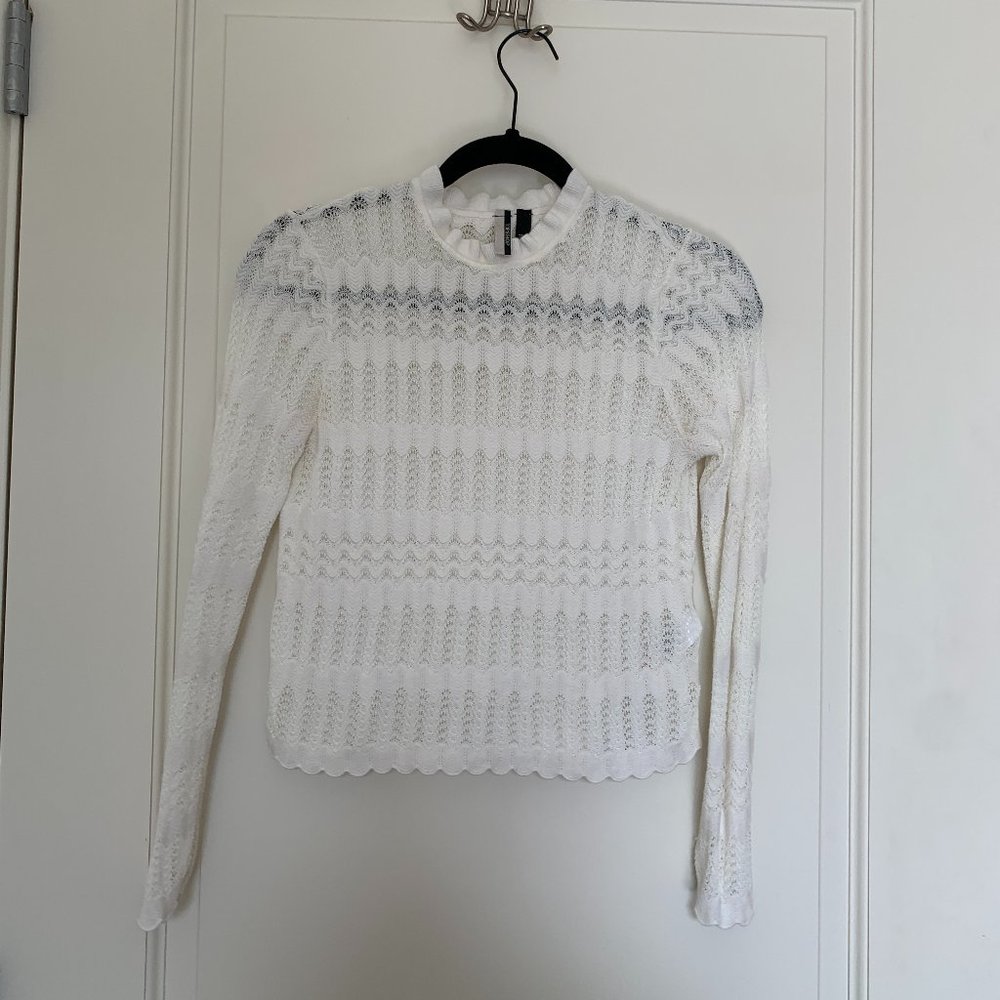 Topshop Stretchy Lace Top